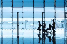 airport wheelchair silhouette