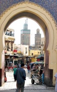 Blue Gate in Fez