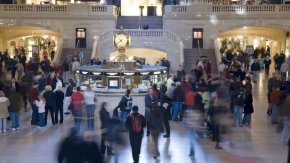 Grand Central Station is a hub for public transportation in NYC