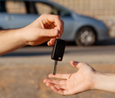 handing over car keys