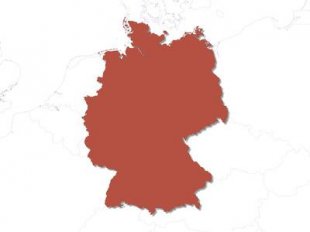 Map of Germany