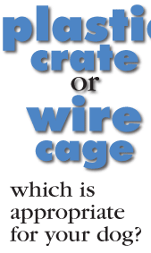 Plastic Crate or Wire Cage?