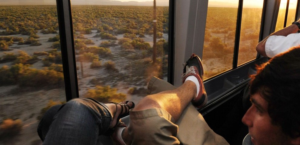 Travel by train across USA