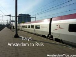 thalys train amsterdam to paris