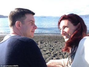 The couple guess that they have spent around £20,000 on 23 hour flights to see each other