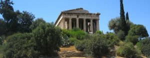 Travel to the ruins of ancient greece