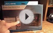 AcuRite 13022 Atomic Dual Alarm Unboxing and Review