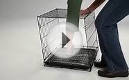 Folding Dog Crate Portable Kennel Den Playpen Pet Cage Cat