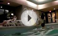 Indoor pool fun at the Hotel in Northern Virginia