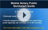 Mobile Notary Public Quickstart Guide 5 Travel