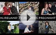 our trip to NORTHERN IRELAND | OVER 7 months pregnant!