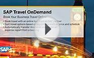 SAP Travel OnDemand - book your business travel online demo