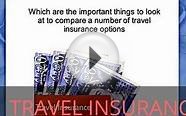 TRAVEL INSURANCE TIPS