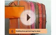 Wedding dress garment bag for plane, Traveling with your