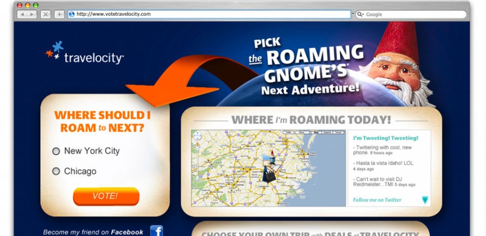 Travelocity Facebook