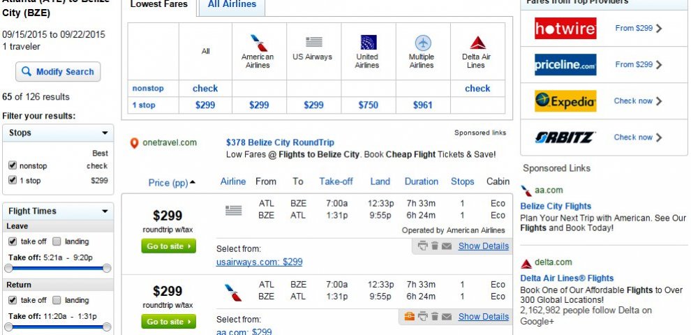 Travelzoo Canada Top 20